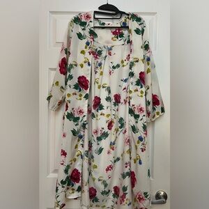 Floral Robe
